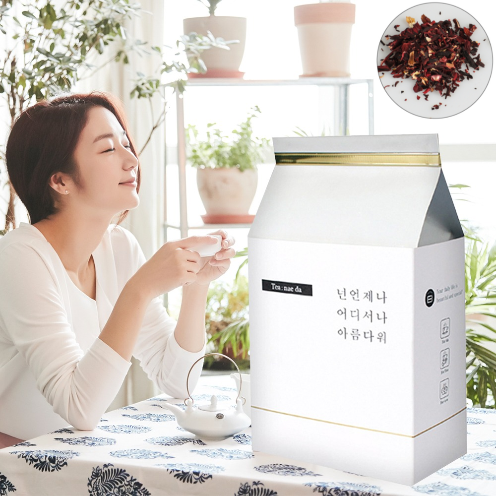 티내다 히비스커스차 삼각티백 100개입 - 상품 이미지