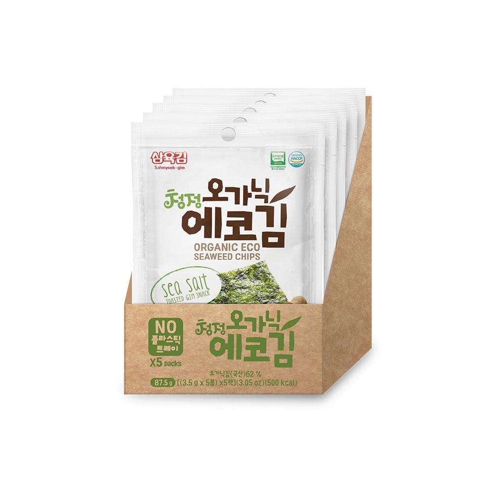 메가마트 [삼육김] 청정 오가닉 에코김 3.5gx5g봉,5팩