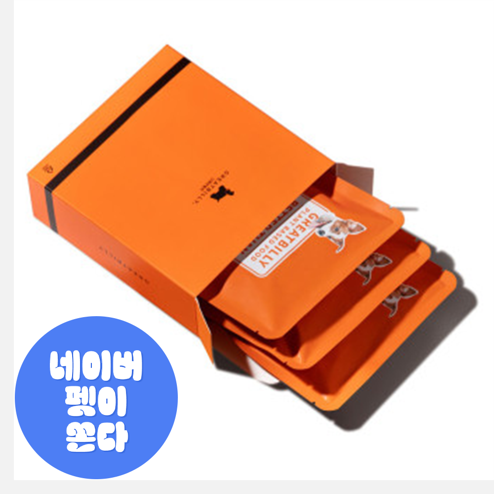 👑그래잇빌리 스몰밀🐕 ( 90g 티에리 파우치 x 3개입 ) - 상품 이미지