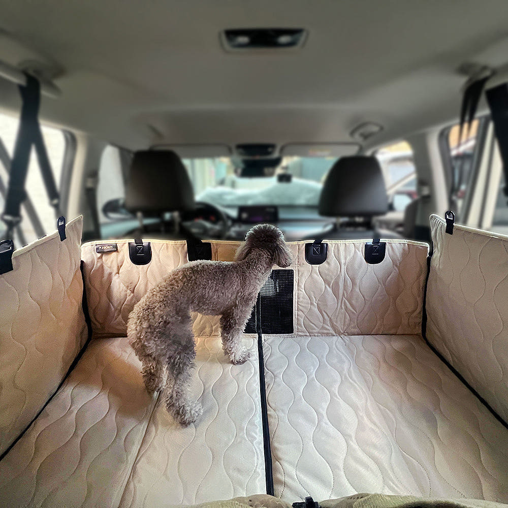 하웃 강아지 카시트 대형견 카시트 애견 풀커버 뒷좌석 카시트 Ver2.5