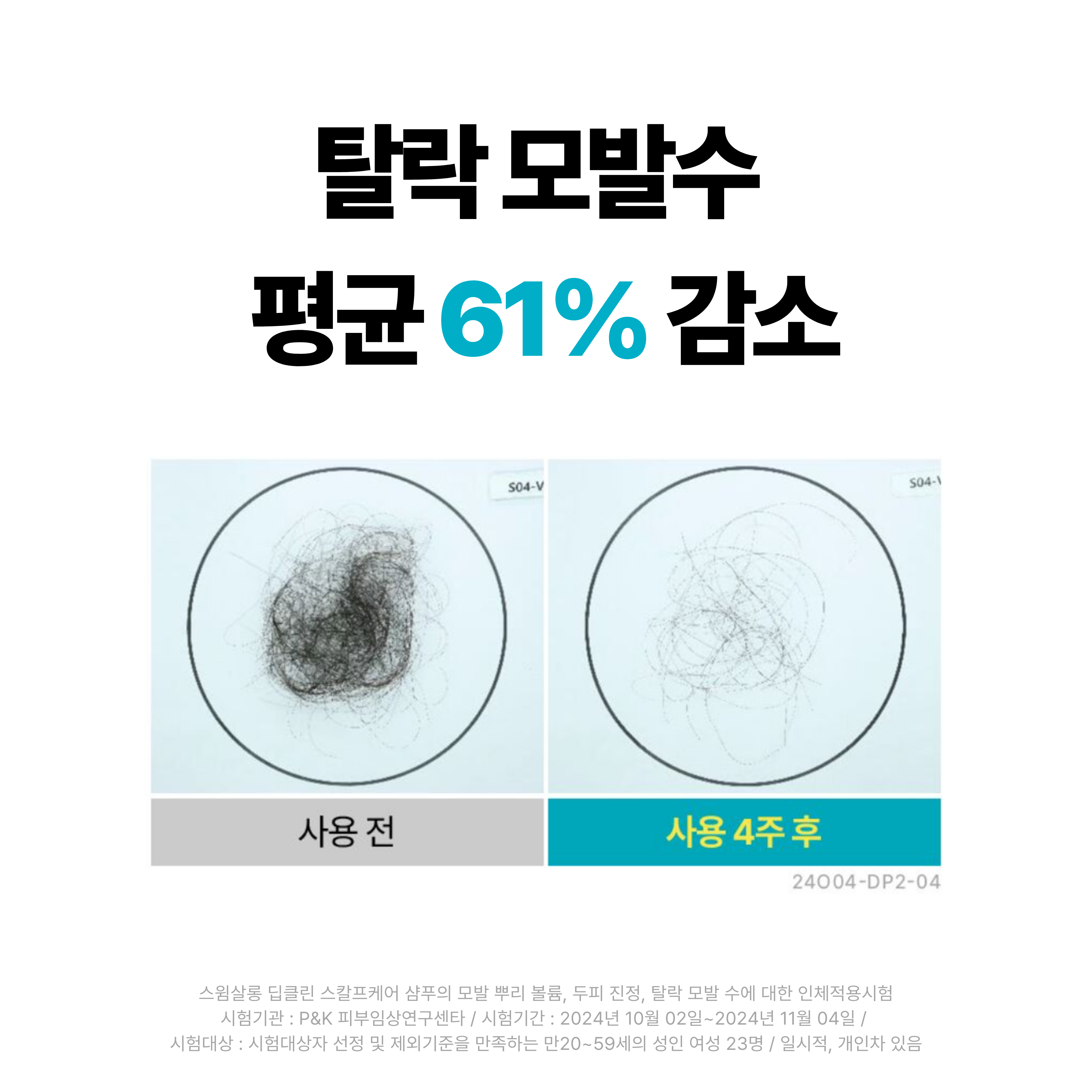 스윔살롱 수영장 샴푸 염소제거 탈모완화 저자극 수영샴푸 두피쿨링 시트러스, 300g, 1개 이미지 6