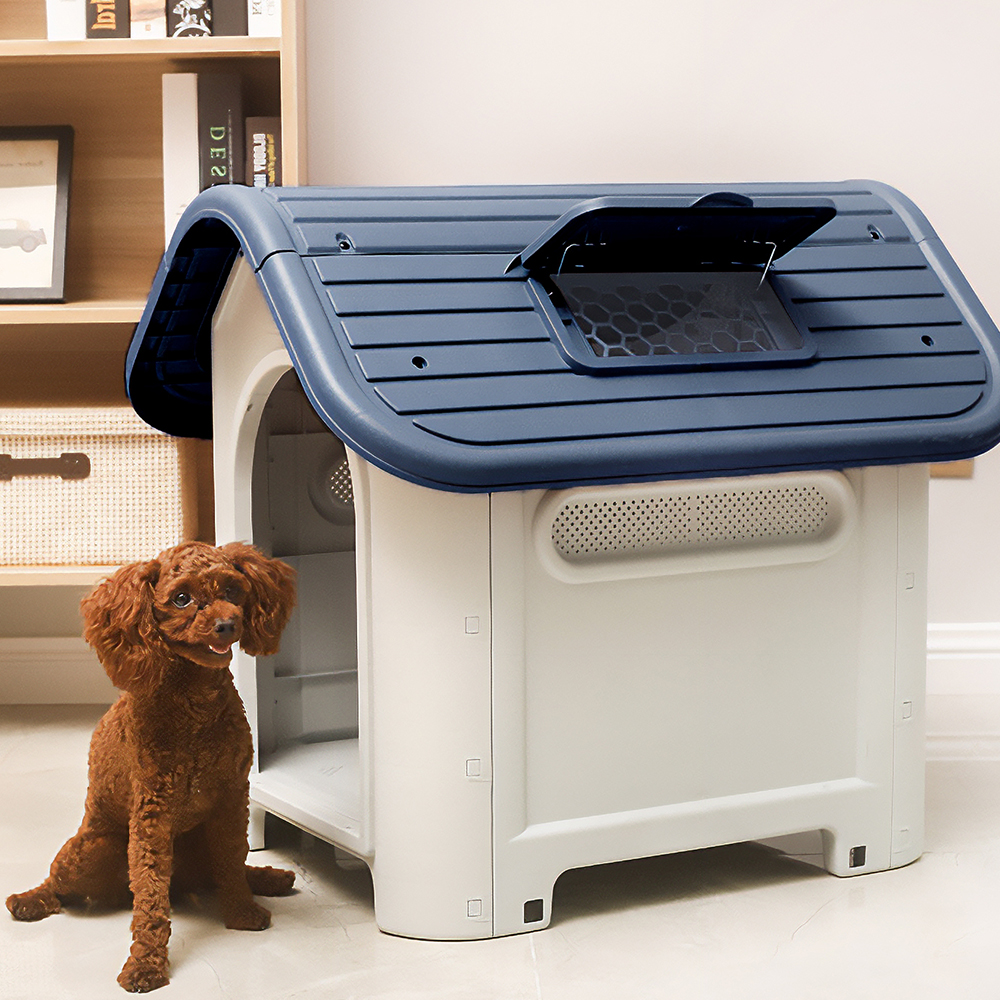 야외 강아지 집 애견 하우스 반려견 플라스틱 실외 마당 개집