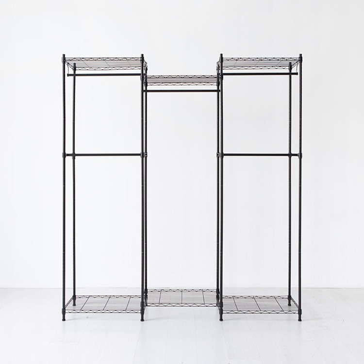 아리모 선반행거 1750x400x1940mm, 5단, 블랙 4469.1818 - 메인 이미지
