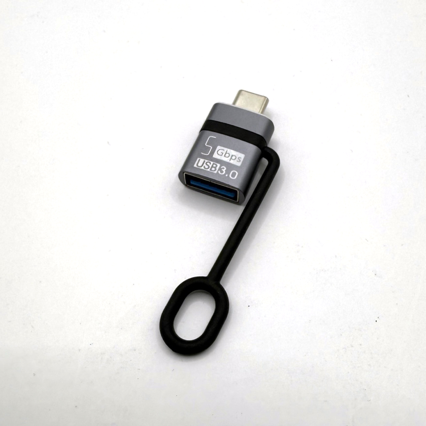 C타입 암 to USB-A 수 변환 젠더 USB 3.0 5Gbps 데이터전송 실리콘홀더 - 상세 이미지 4