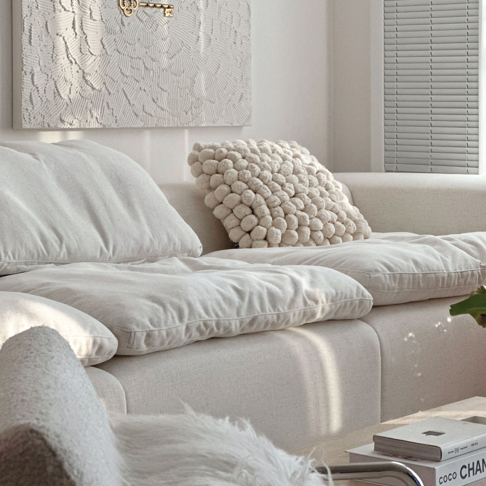 반트 슬롱 메모리폼 4.5인 모듈 패브릭소파