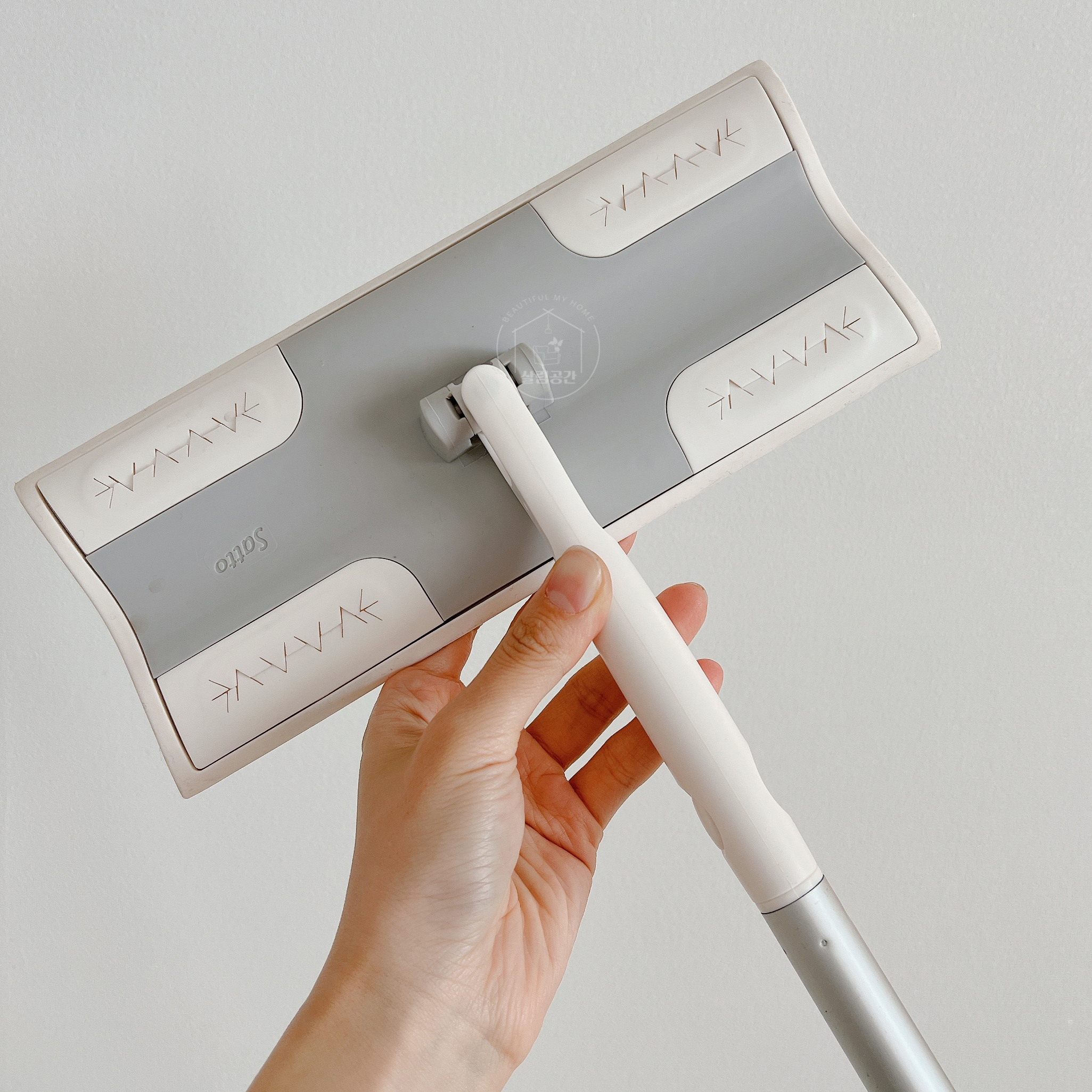 밀대 막대 걸레 회전 정전기 청소포 호환 헤드 봉