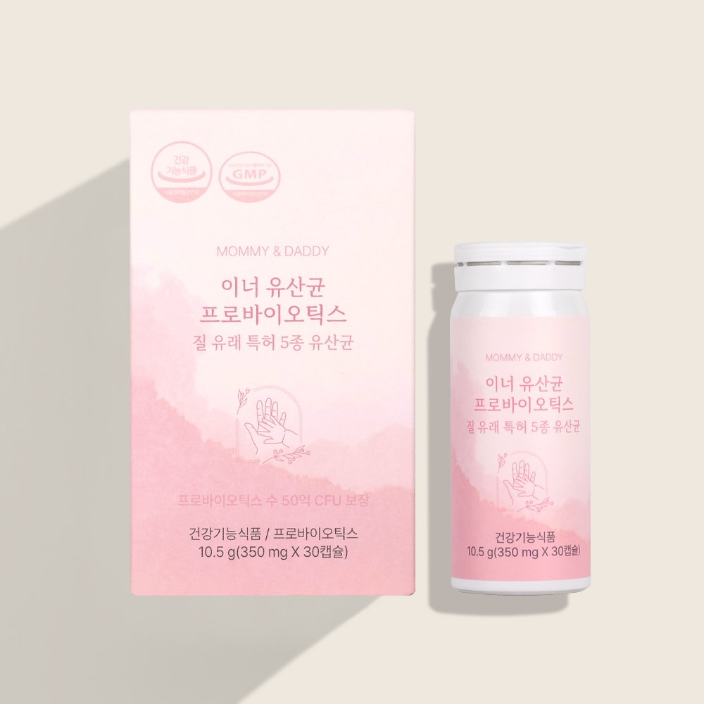 여성 질 유래 유산균 프로바이오틱스 30캡슐, 1개