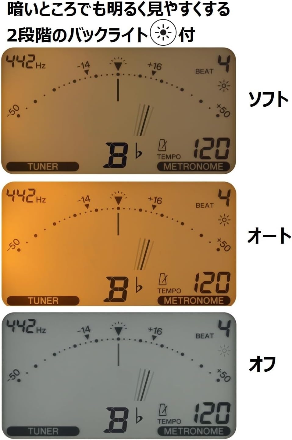 야마하 YAMAHA 튜너 메트로놈 아이보리 TDM-710IV - 상세 이미지 5