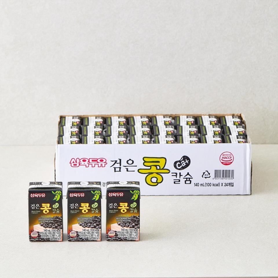 메가마트 삼육두유 검은콩칼슘 140mlx24개x2박스 - 상세 이미지 2