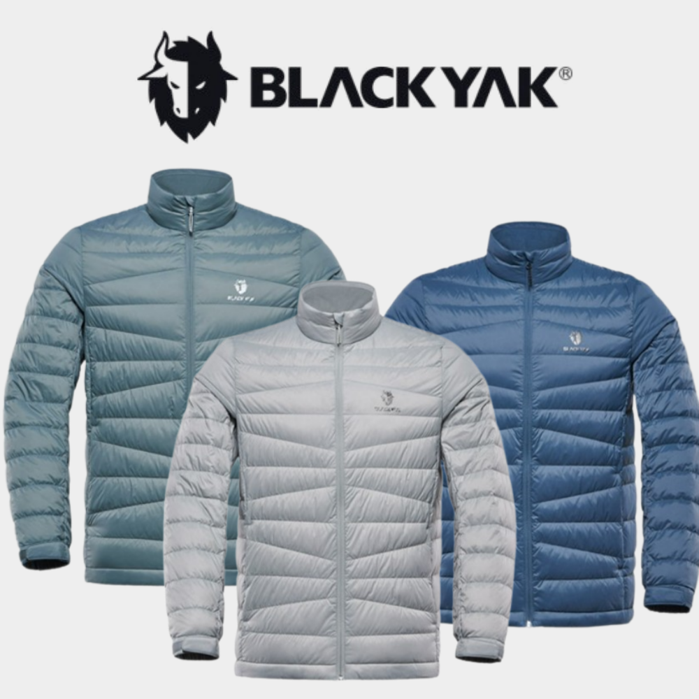 블랙야크 역시즌 남성 데일리 슬림 경량 다운 자켓 구스 경량 패딩 점퍼 1BYPAS3001