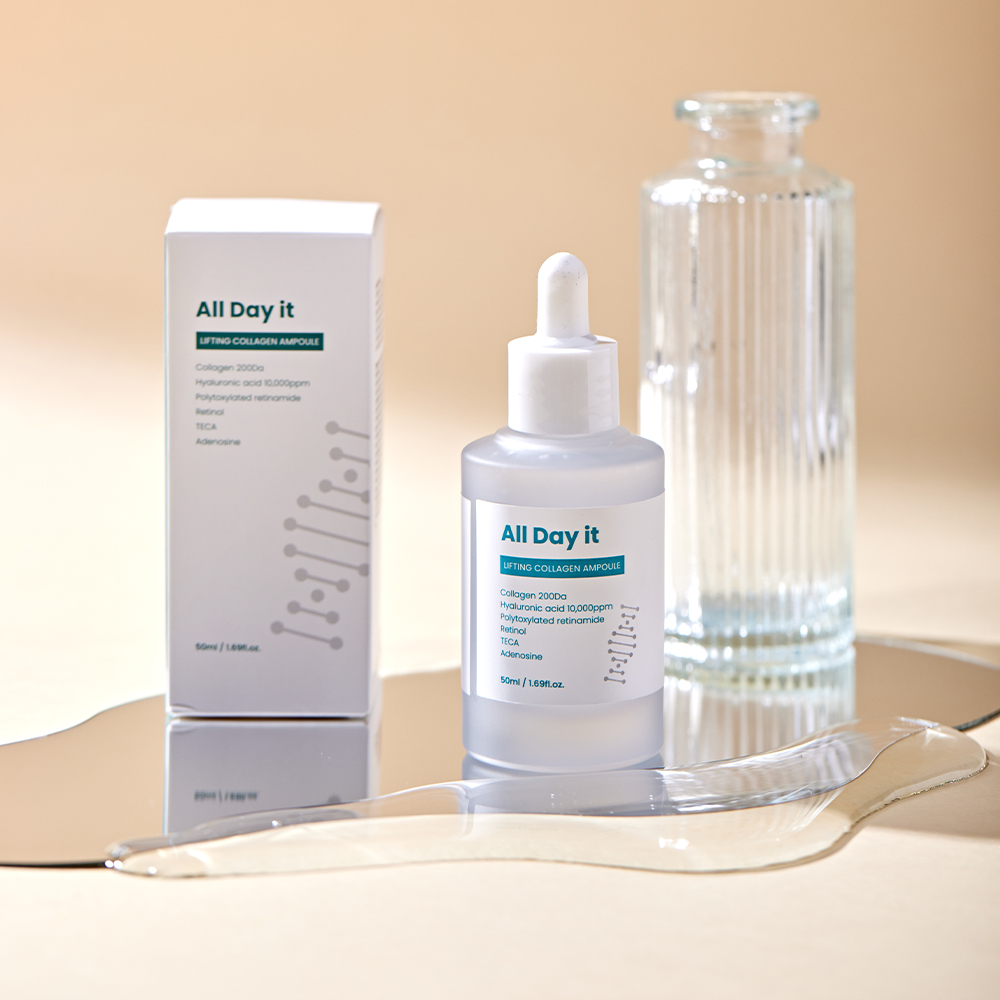 올데이잇 히알루론산앰플 고함량 보습 탄력세럼 저자극 모공케어 50ml - 상세 이미지 2