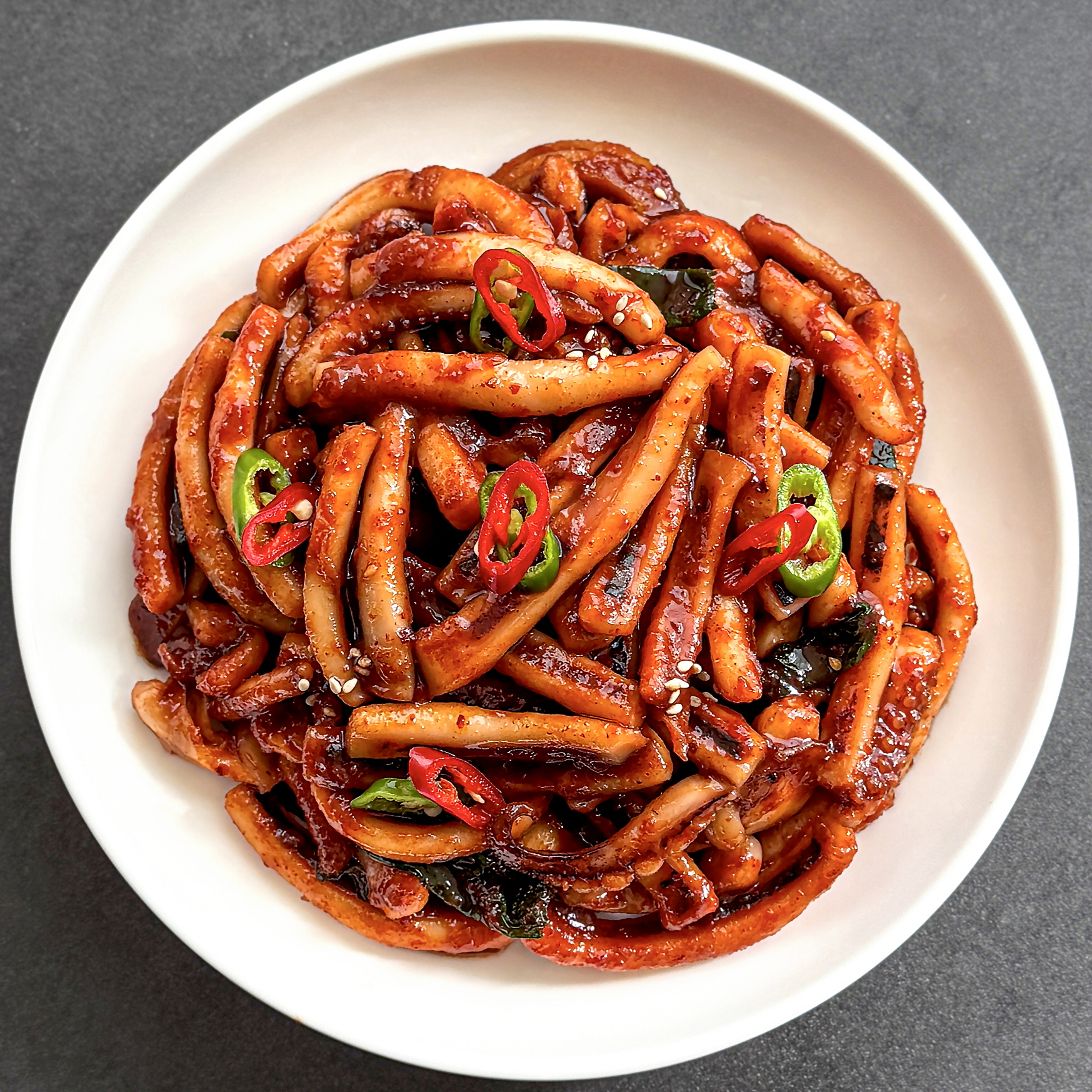 인생식탁 인생오볶 매콤 오징어볶음 2인분 400g 밀키트 캠핑요리