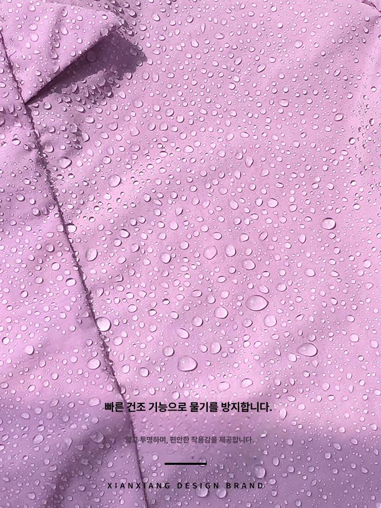 모자 햇빛 차단 여행 여성용 귀여운 귀 속건성 일본풍 얇은 머리 장식 검정색 M 56-58cm - 상세 이미지 5