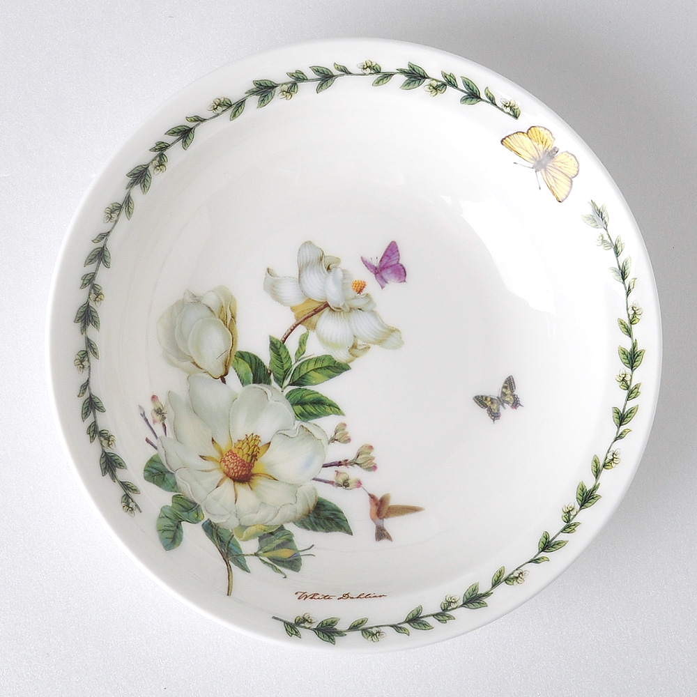 충격에 강한 본차이나 도자기 찬기 1개, 15.5cm, 목련 - 상세 이미지 2