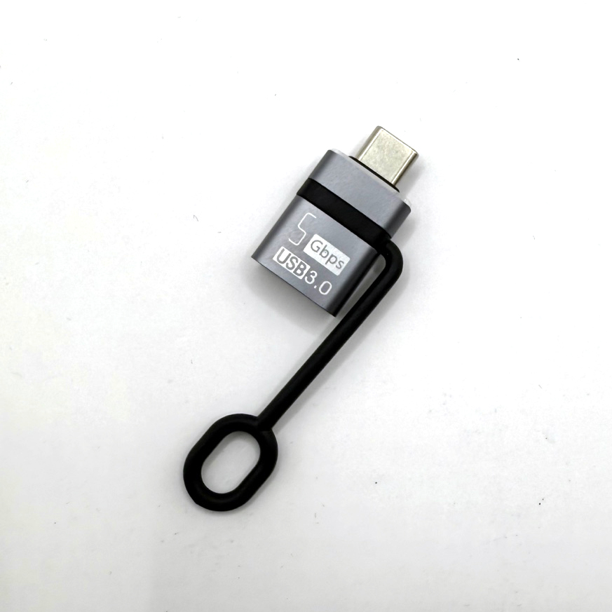 C타입 암 to USB-A 수 변환 젠더 USB 3.0 5Gbps 데이터전송 실리콘홀더 - 상세 이미지 3