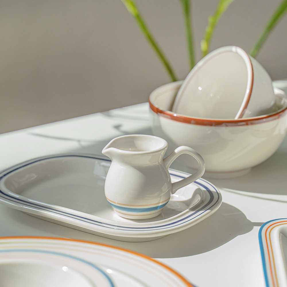 시라쿠스 메이플 원형 접시 S 빈티지 디저트 플레이트 파스타 예쁜 카페 브런치 그릇