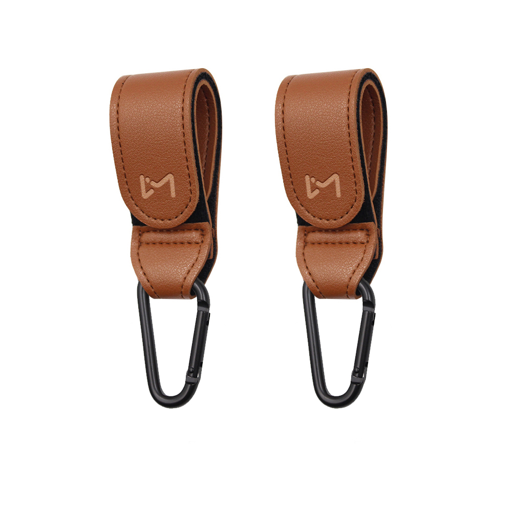 르메이어 레더 카라비너 유모차 가방걸이 고리 홀더 악세사리 2p