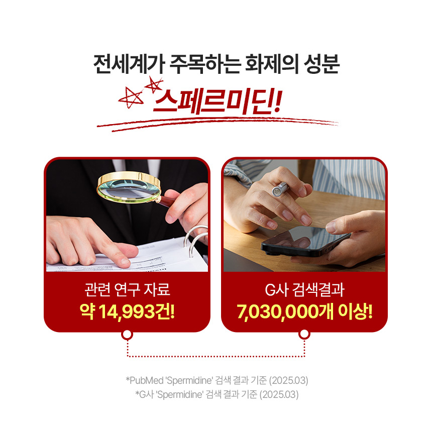 밀배아추출물 스퍼미딘 스페르미딘 60정 3개 - 상세 이미지 5