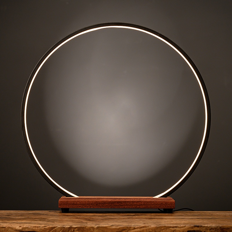 LED 부처상 불상 무드등 조명 불교 인테리어 향로 심경 레드 (30x33.5cm) - 상세 이미지 4