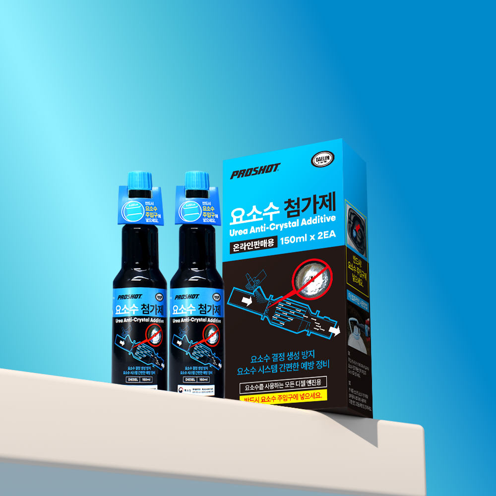 프로샷 SCR클리너 요소수첨가제 150ml, 2개