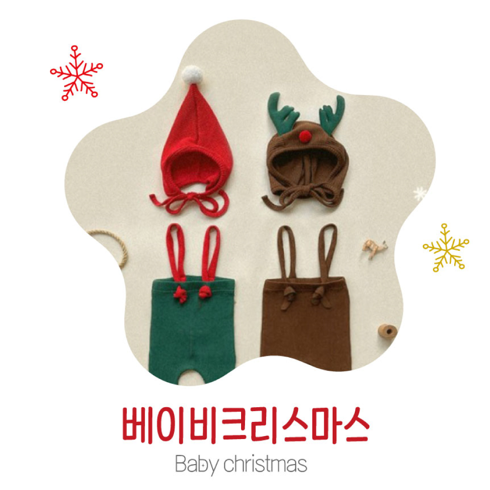 베이비크리스마스 아기 산타옷 신생아 크리스마스 옷 아기롬퍼 6개월 돌 50일 백일 바디수트 선물 유아 - 상세 이미지 2