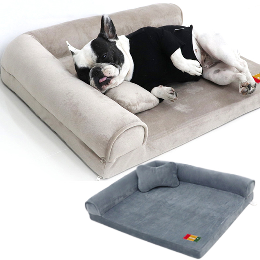 개시크 모던 강아지침대 쇼파 애견 매트리스 중형