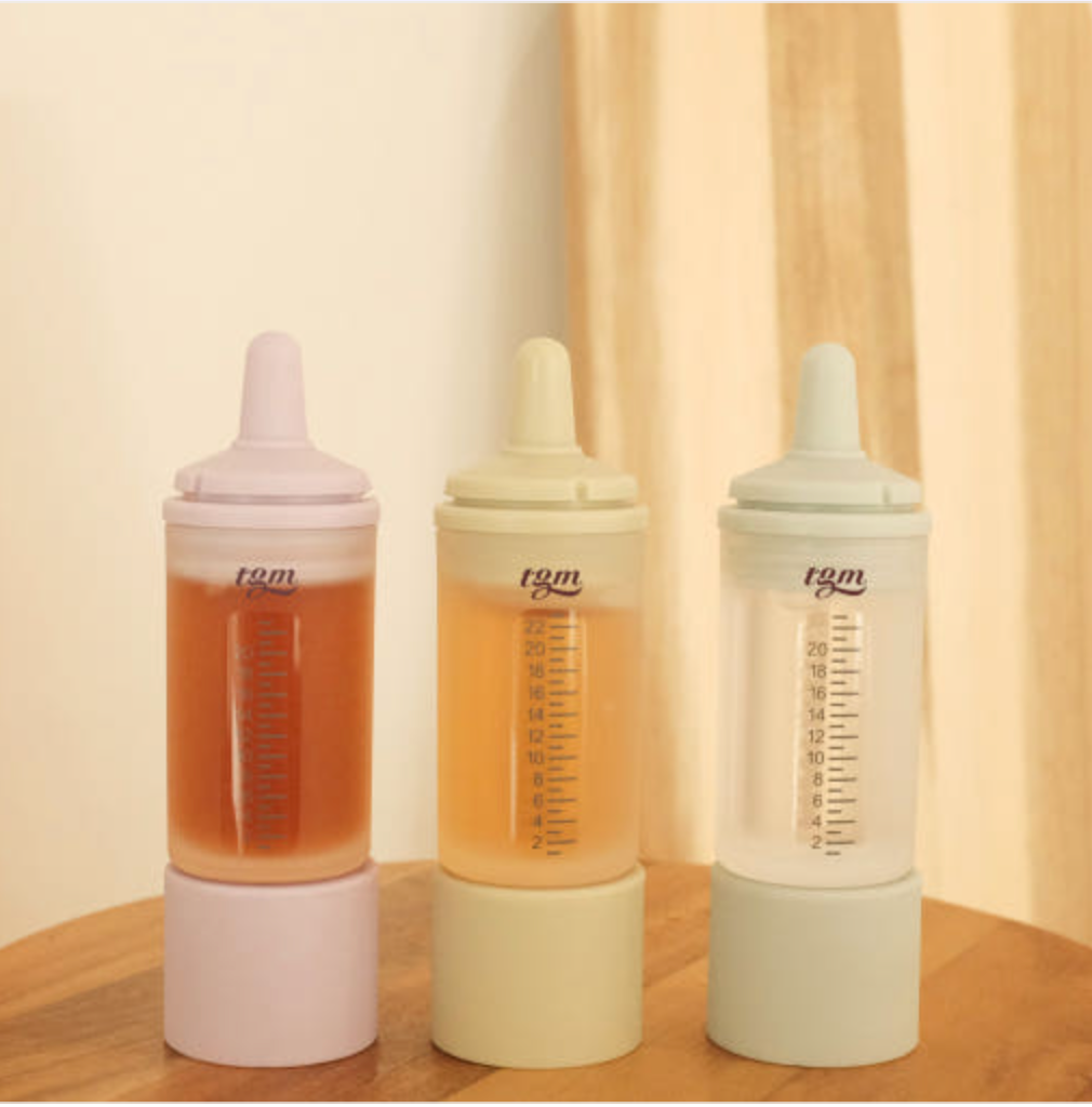 티지엠 플래티넘 실리콘 멀티 투약병 아기 물약 소분통 3p 세트 - 상세 이미지 5