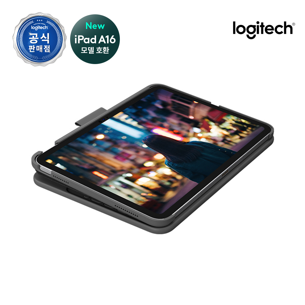로지텍코리아 공식 Slim Folio iPad (10th gen & A16) - 상세 이미지 3