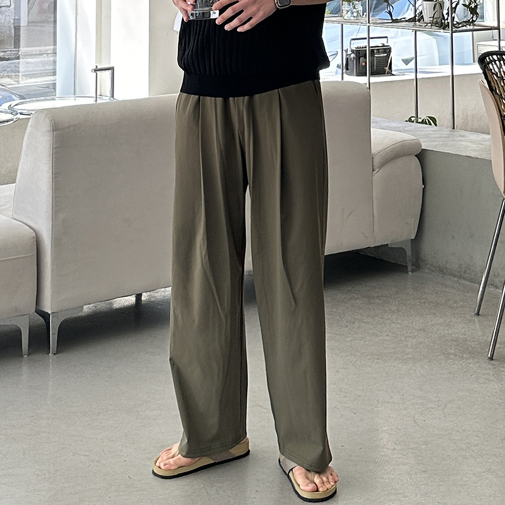 쿨링 아이스 팬츠 나일론 남자 여름바지 남자냉장고바지