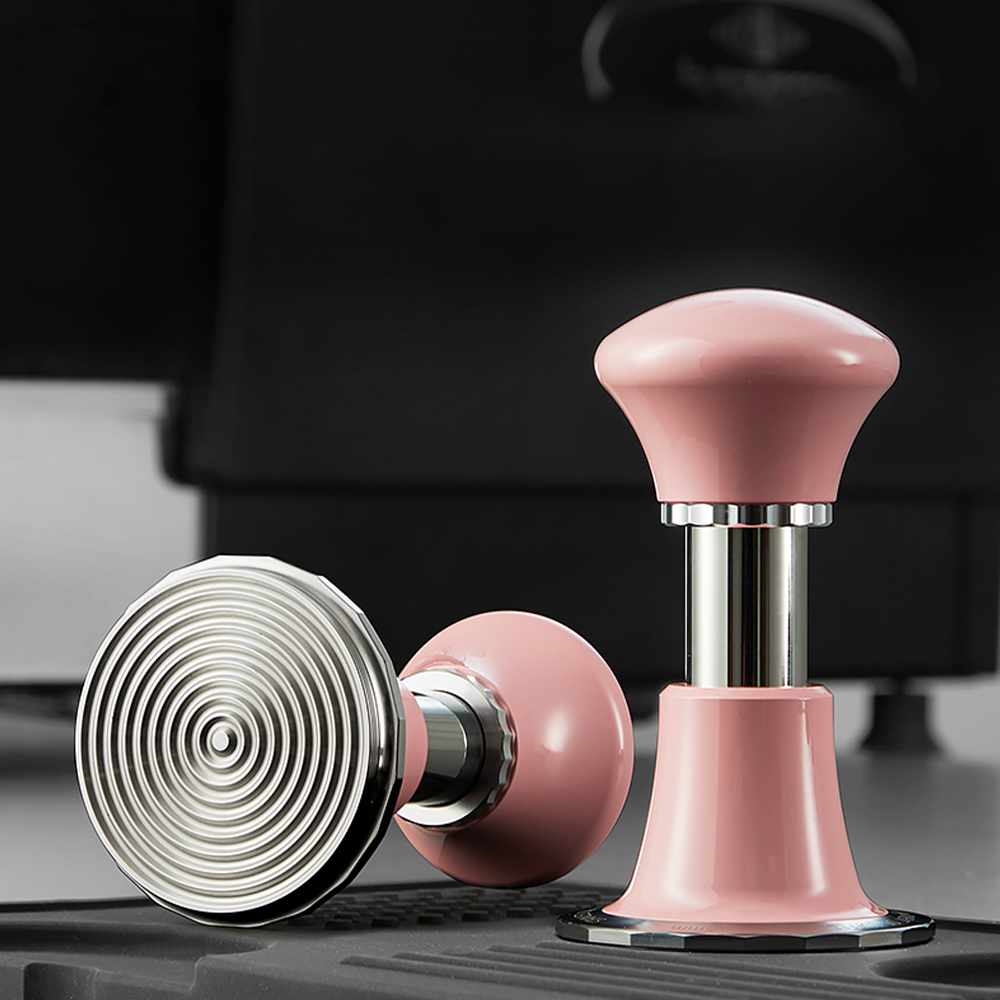 제로히어로 스워드 정압 커피 탬퍼 58.5mm 핑크 포스 정압 푸쉬 보정 탬퍼 - 상품 이미지