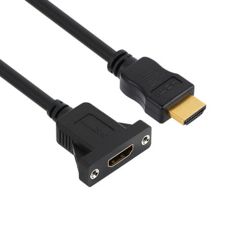 NMC-HP20 HDMI 연장케이블 판넬형 연장선 2m, 1개