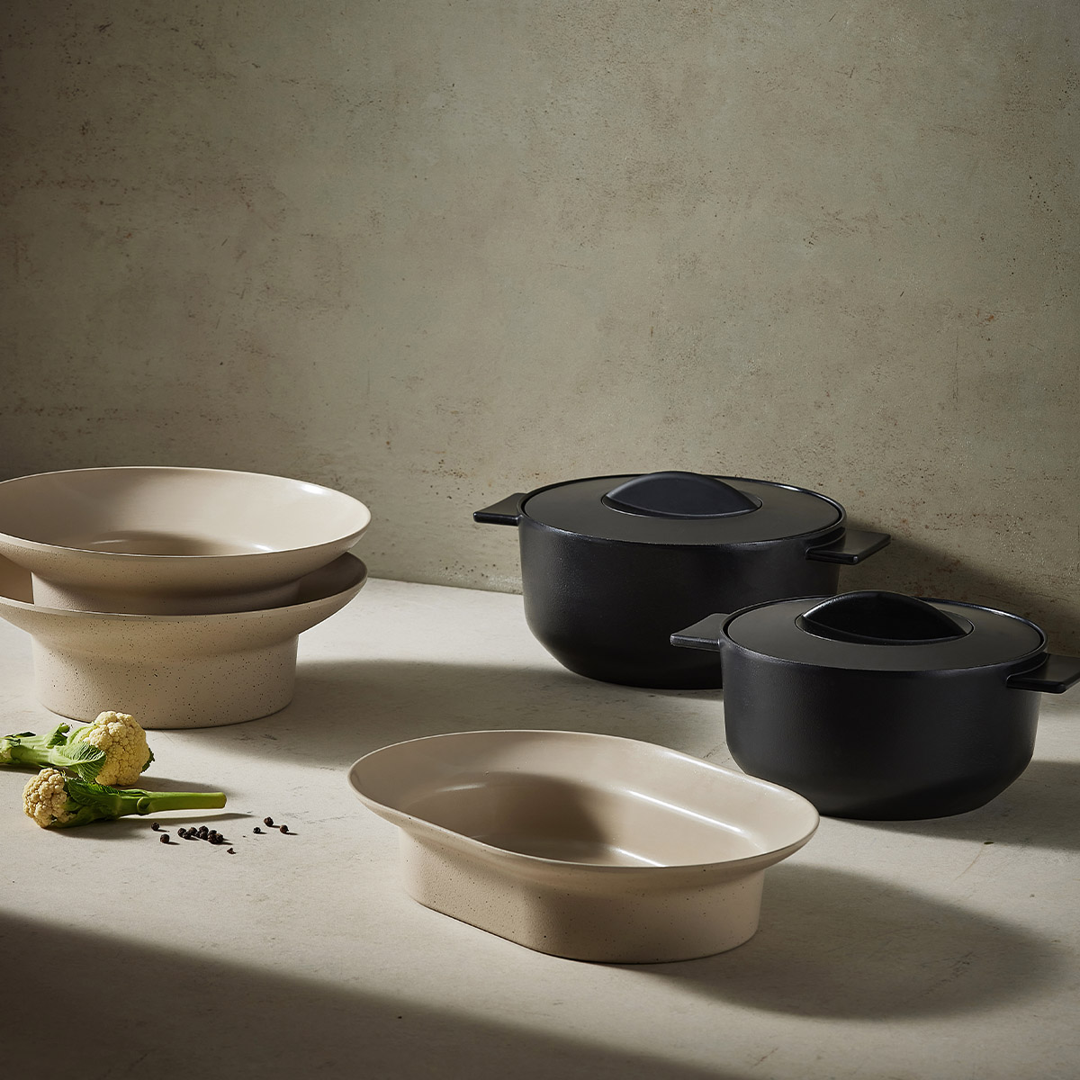 데켓 주물 IH 양수 냄비 18CM(CAC1863IH)+실리콘 손잡이2P - 상세 이미지 3