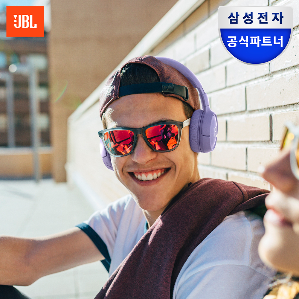 삼성공식파트너 JBL T670NC 노이즈캔슬링 블루투스헤드셋 JBLT670NCPUR