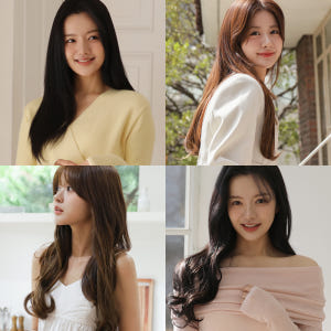 똑딱이 붙임머리 부분 헤어 피스 가발 4가지 스타일 긴머리 솔직 후기 | 실사용자 리뷰 분석 - 상품 이미지 4