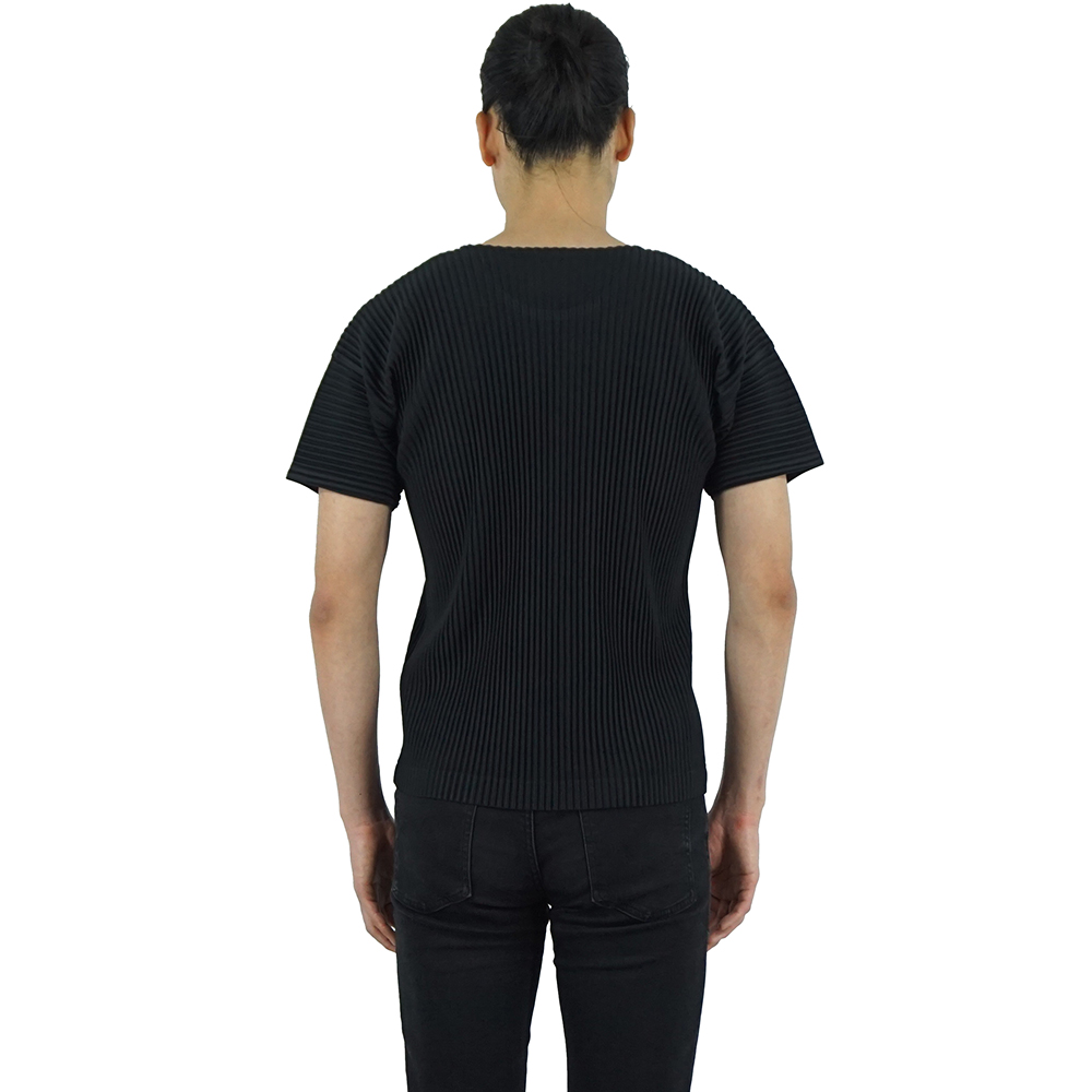 이세이미야케 옴므 플리세 베이직 반팔 티셔츠 블랙 HP46 JK420 15 - 상세 이미지 5