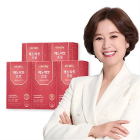 휴온스 엘루비 갱년기유산균 메노락토 프로 75일분, 15포 5박스