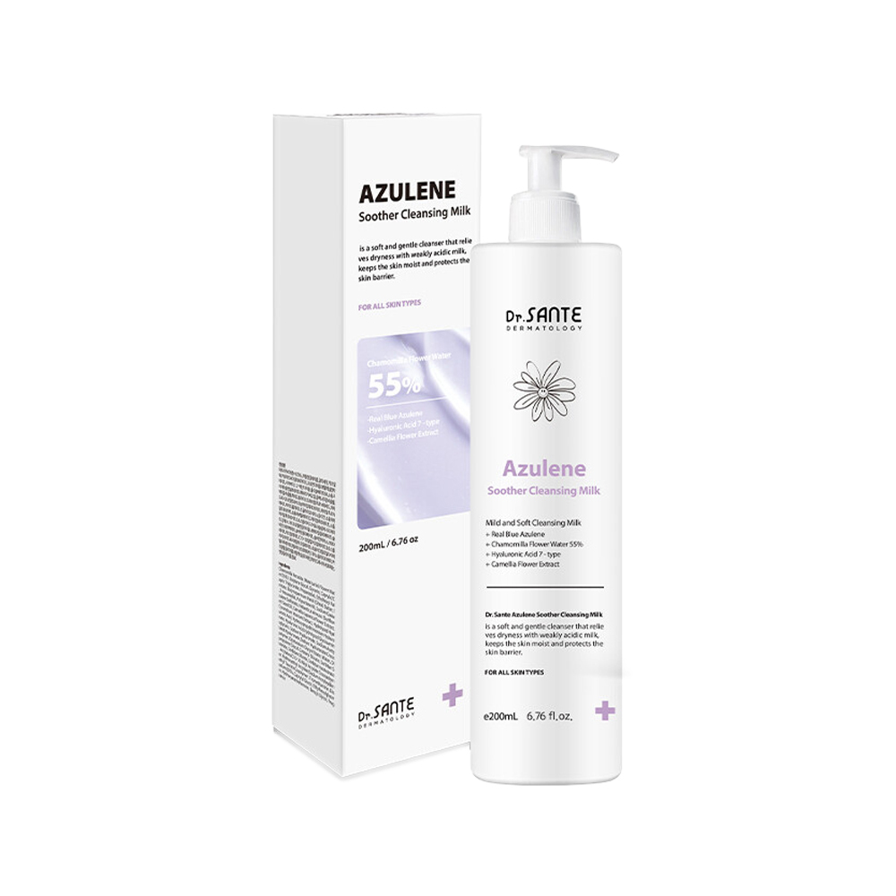 상떼 아줄렌 수더 클렌징 밀크 200ml 당김없는 촉촉함 약산성 - 상품 이미지