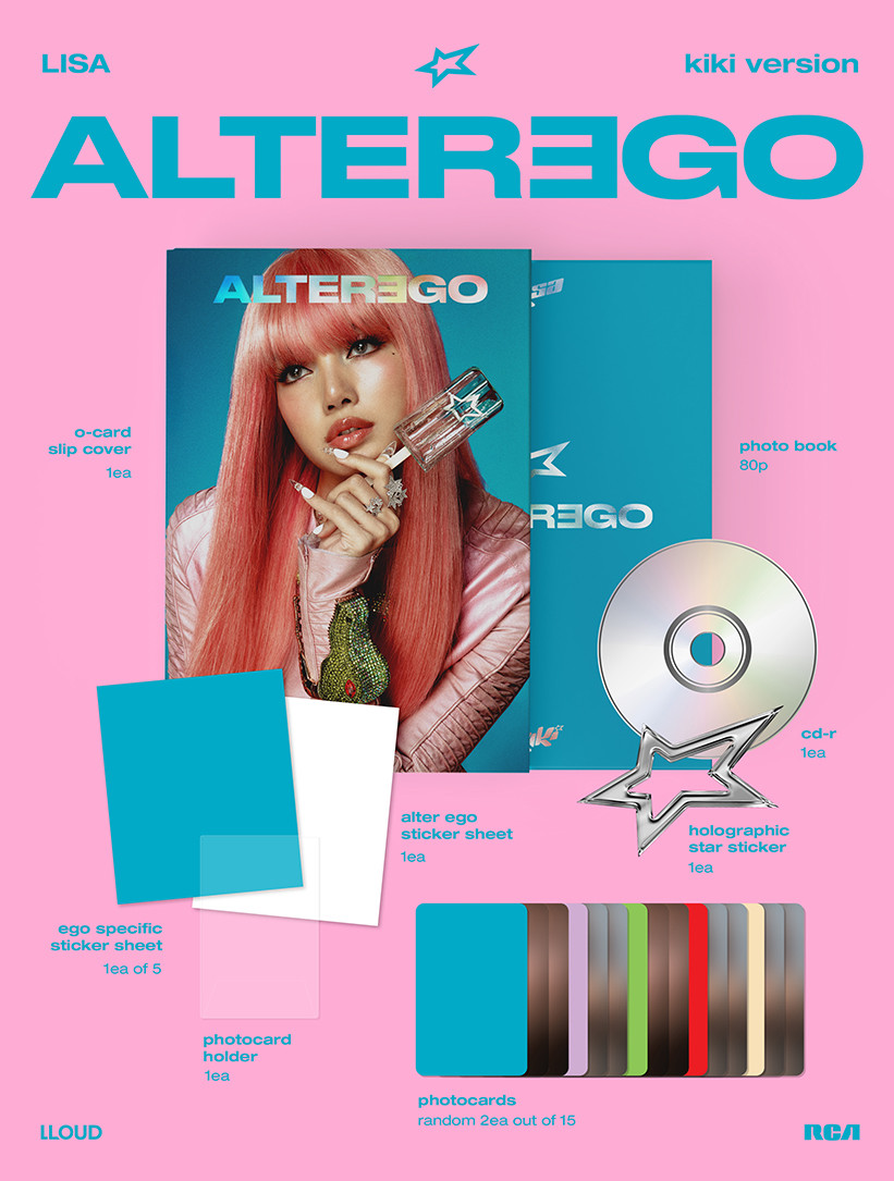 LISA Alter Ego Album — BLACKPINK