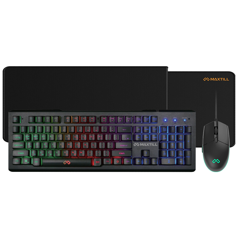 맥스틸 GMK330 키보드 마우스 세트 장패드포함 키마 콤보 오피스 키감좋은 사무용 PC방 - 상세 이미지 3