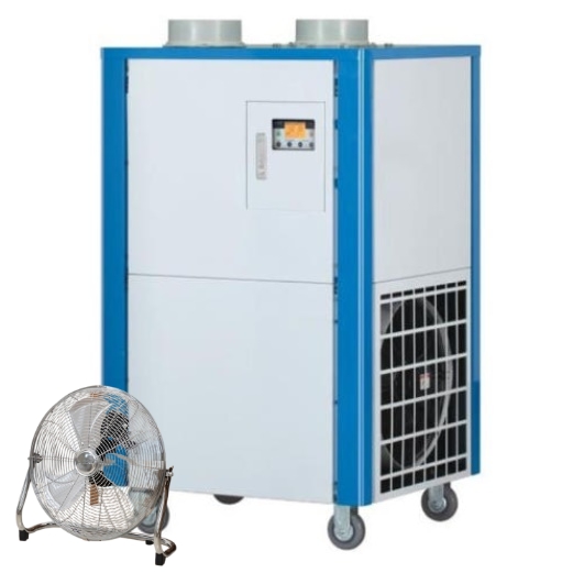 돈사 농축사냉방기 산업현장 에어컨조리실 일체형 이동형에이컨