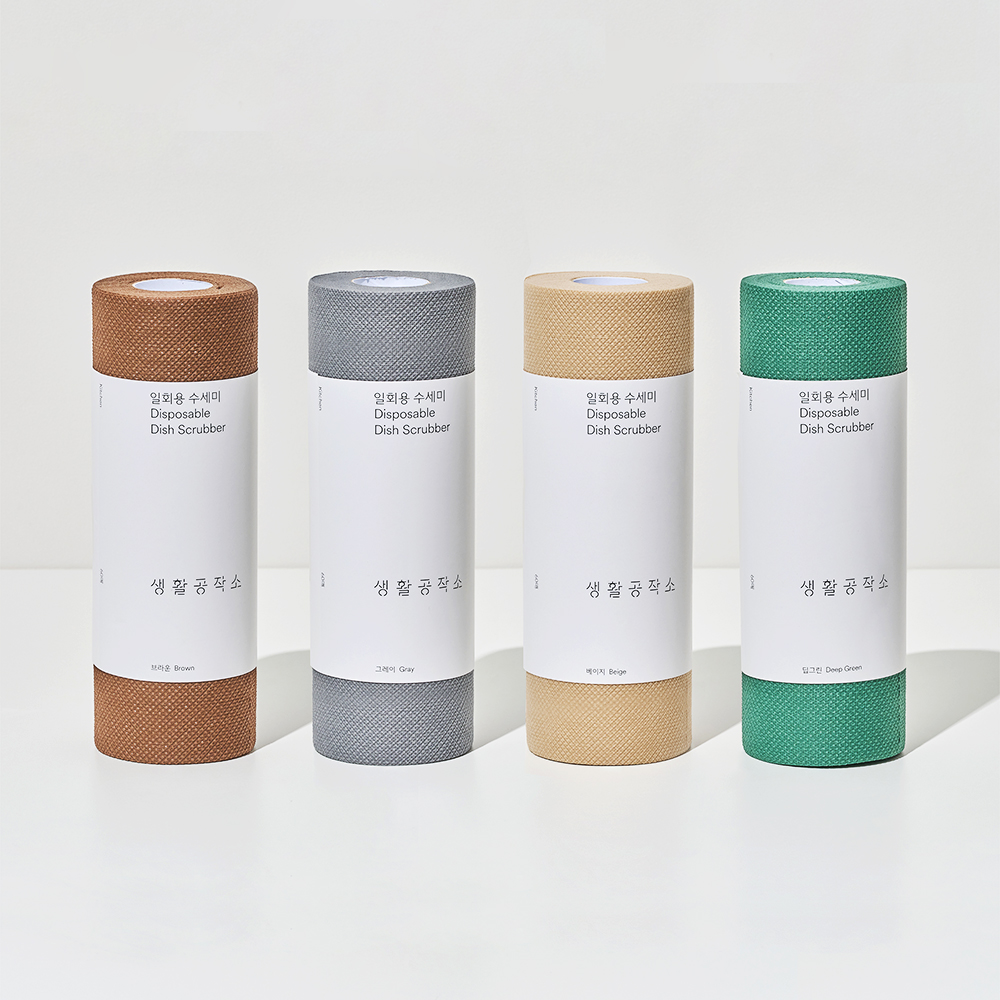 일회용수세미 설거지수세미 일반형 60매 2개