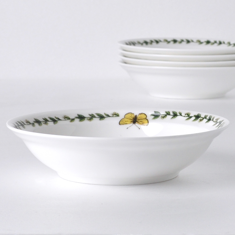 충격에 강한 본차이나 도자기 찬기 5개, 15.5cm, 목련 - 상세 이미지 3
