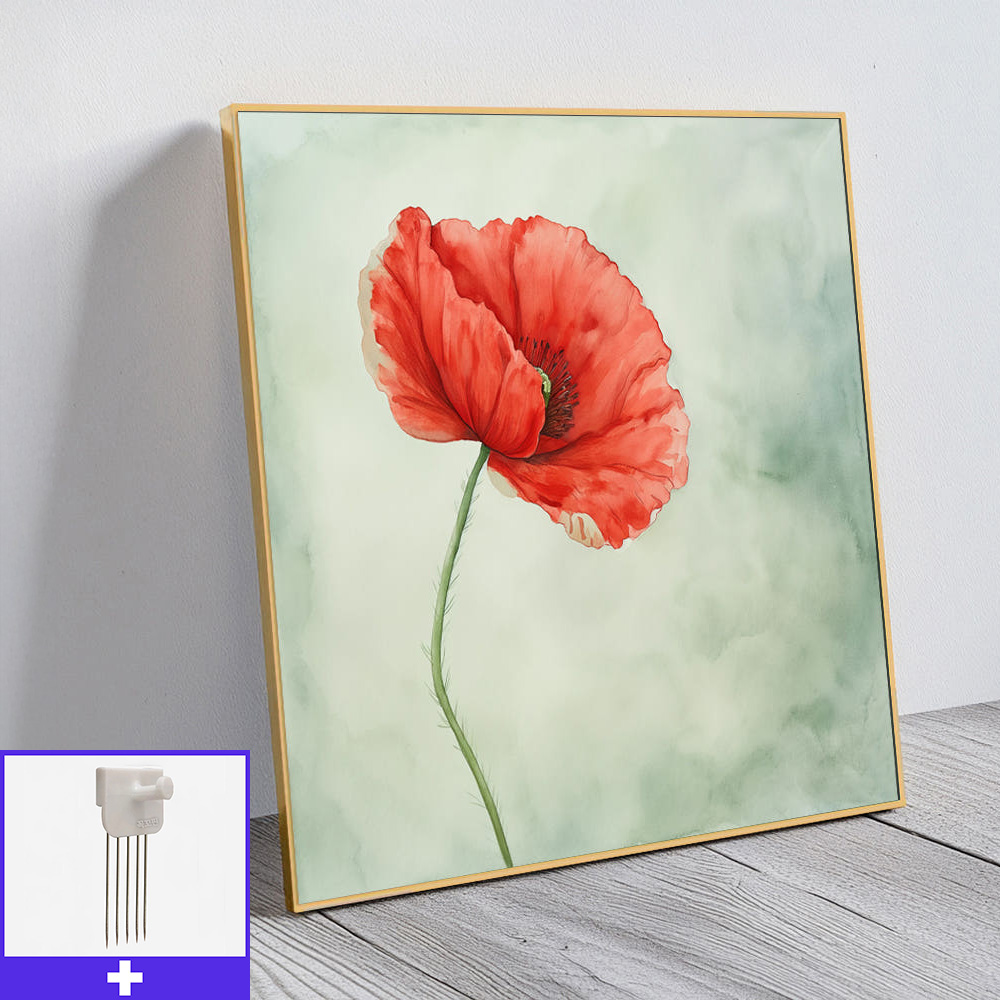단아한희망 45cm x 45cm 무광오크 알루미늄액자 - 메인 이미지