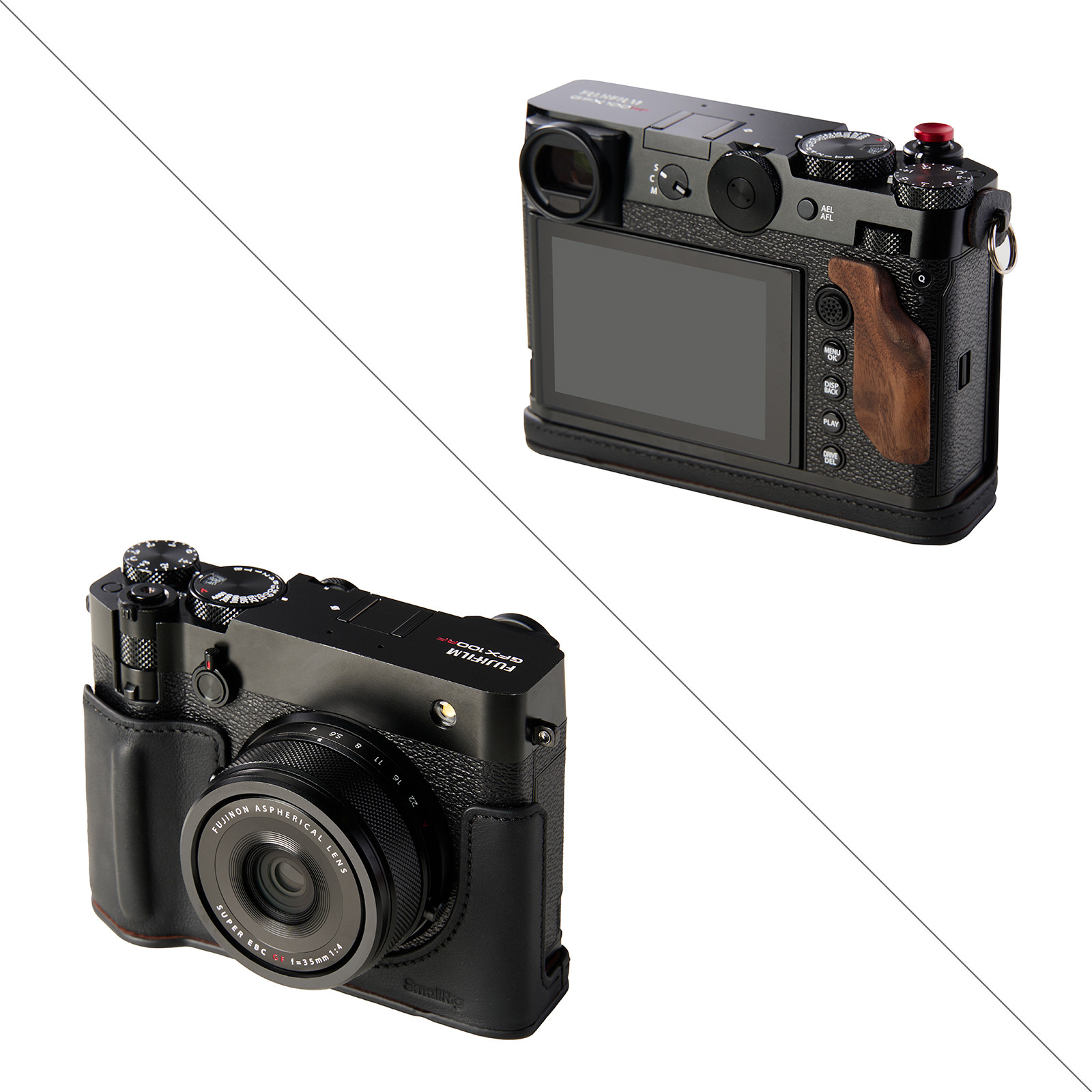 스몰리그 FUJIFILM GFX100RF 전용 가죽 케이스 키트 (블랙) 5267 - 상세 이미지 4
