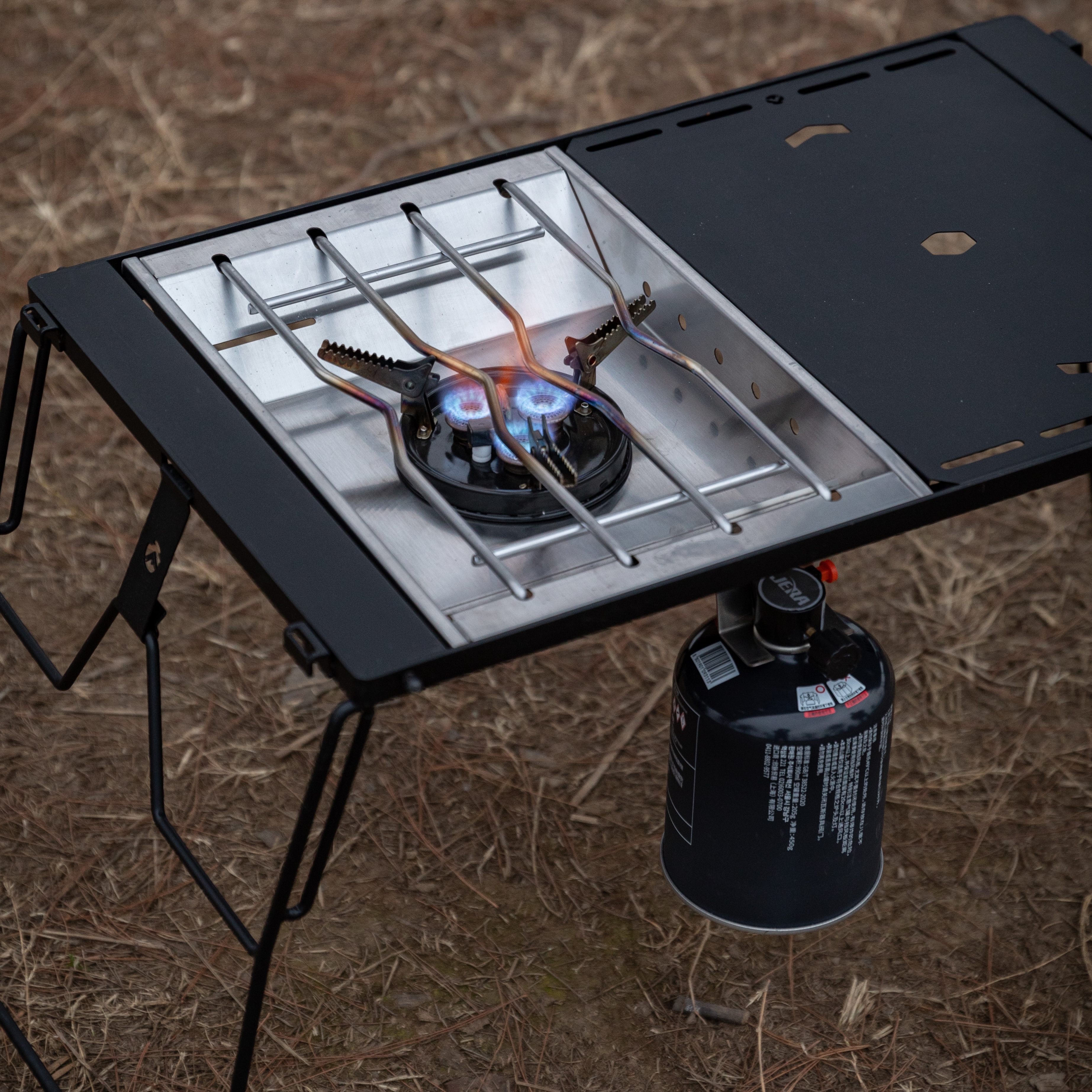 캠핑문 IGT 원버너 플랫버너 플레이트 캠프원 제라 스토브 유닛 CK-25PG