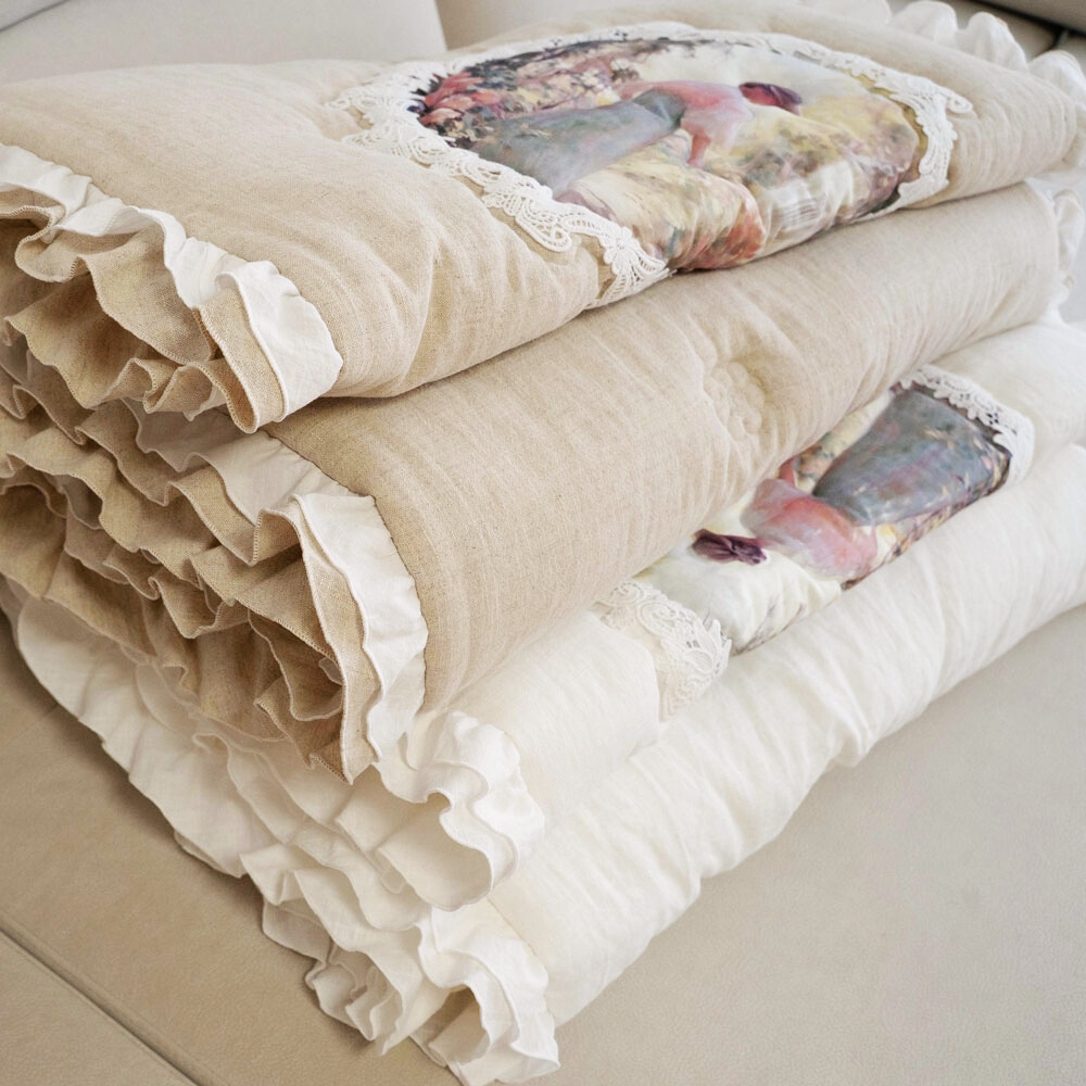 마벨로제 레이디 린넨 쇼파패드 3인 미끄럼방지 소파매트