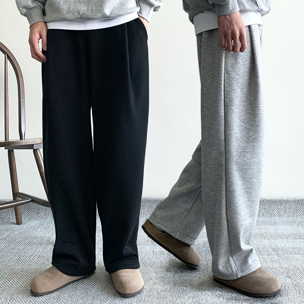 1+1 남성기모바지 스웨트팬츠 벌룬팬츠 - 메인 이미지
