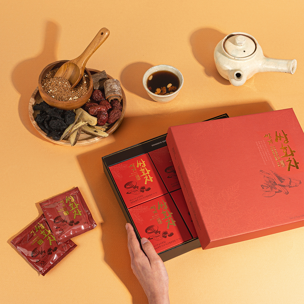 쌍계명차 쌍계 분말 견과 쌍화차 30개입 선물세트