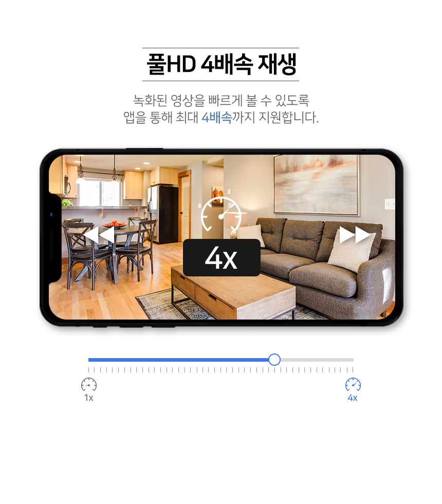글로벌아이넷 로보뷰G 홈 IP 카메라 CCTV 3.6mm 200만화소 3개 이미지 8