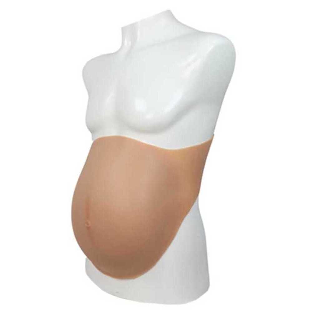 임산부 배 모형 가짜 복대 만삭 체험 임신 연기 소품 S - 상품 이미지